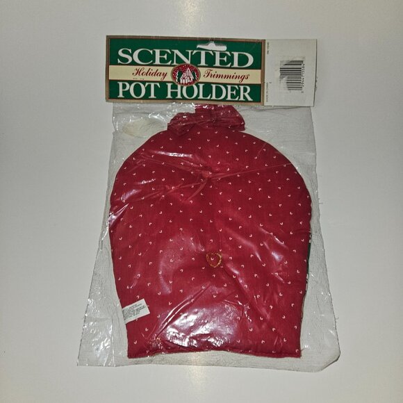 VTG NOS Holiday Trimmings Christmas Cats Scented Potholder Pine Barth & Dreyfuss - Picture 4 of 7